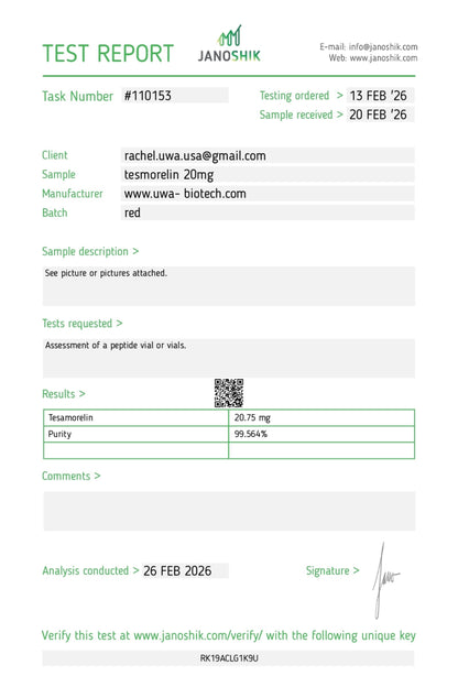 Tesamorelin